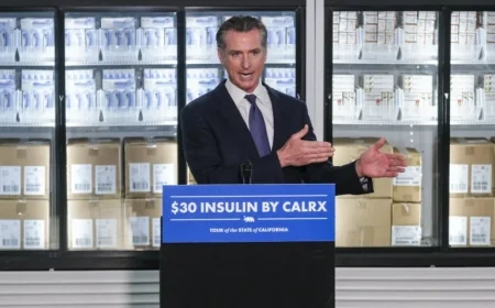 Gavin Newsom Introduces Affordable Insulin for California Diabetics