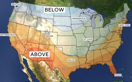 NOAA’s New Winter Forecast for the U.S.: Warmer, Drier South; Wetter North as La Niña Shapes Dec–Feb 2025–26