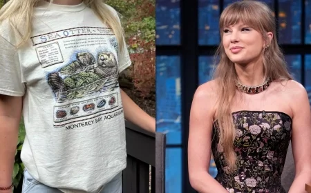 Monterey Bay Aquarium Goes Viral: Vintage Sea Otter Tee Re-Released After Taylor Swift Spotting, Fundraiser Tops $1 Million