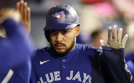 Blue Jays Cut Anthony Santander, Ending His ALCS Postseason Run