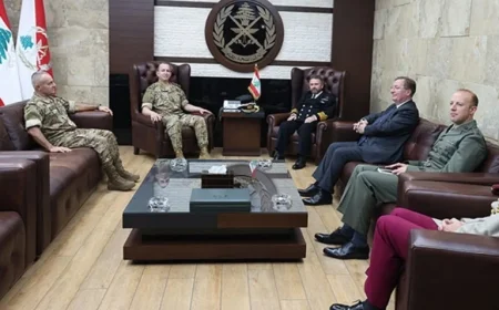 Lebanon and UK Strengthen Military Cooperation Through Talks