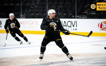 Bruins Face Golden Knights in Crucial Matchup | Boston Bruins
