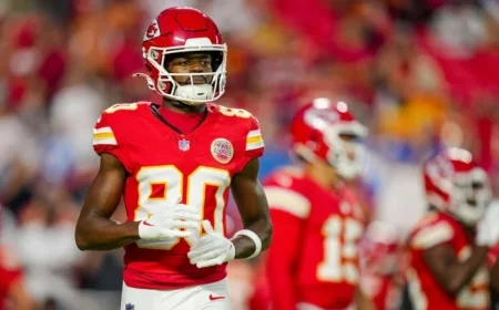 Chiefs Deliver Disappointing News to Tyquan Thornton as Rashee Rice Returns
