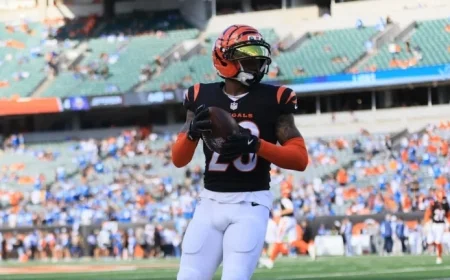 Bengals List Key Player Inactive Before Thursday Night Game vs Steelers