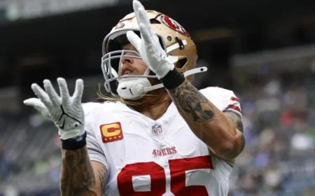 George Kittle Set to Play Sunday