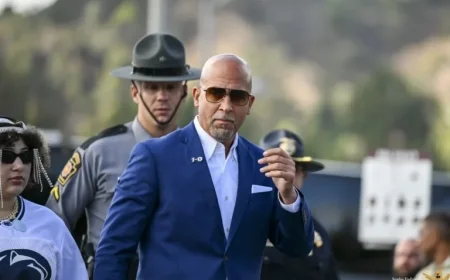 James Franklin Joins College GameDay Saturday for Exclusive Interview