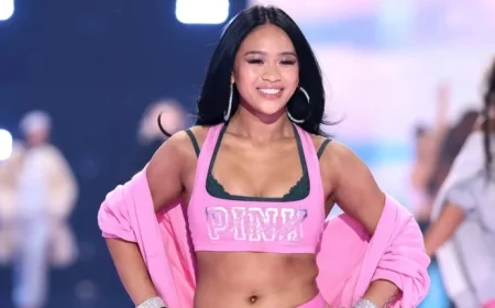 Olympian Suni Lee Graces 2025 Victoria’s Secret Fashion Show