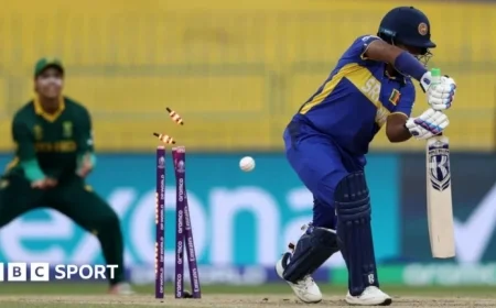 Live Score & Commentary: Sri Lanka vs South Africa in Women’s Cricket World Cup 2025