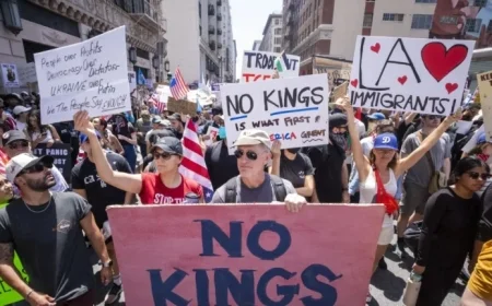 ‘Thousands Expected at ‘No Kings’ Protest on Saturday: NPR Reports’