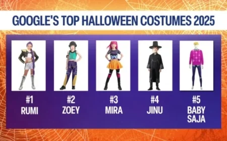 Google Unveils 2025’s Top 10 Trending Halloween Costumes