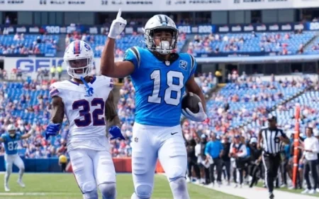 Panthers’ Coker Set for Season Debut Against Jets