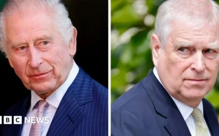 Prince Andrew Relinquishes Royal Titles, Including Duke of York, After King Talks