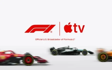 Apple Secures $750 Million Deal for U.S. Formula 1 Streaming Rights