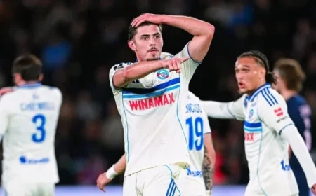 Joaquín Panichelli Strikes Stunning Goal to Secure Strasbourg’s Draw with PSG