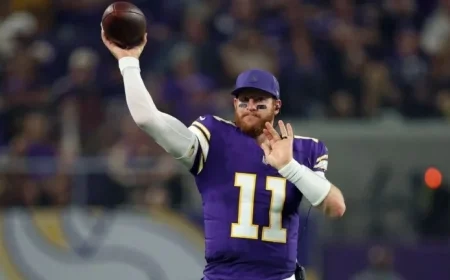 Vikings to Start Wentz Against Eagles; McCarthy as QB3