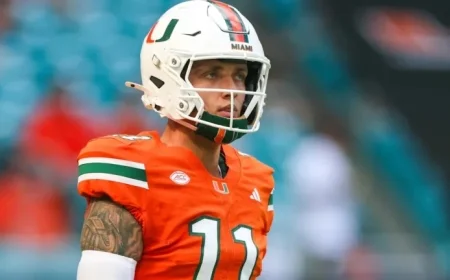 Carson Beck’s Sister Dazzles in Miami Orange at Canes vs. Louisville Game