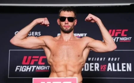 UFC Vancouver Weigh-In: Reinier de Ridder, Brendan Allen Ready for Middleweight Clash