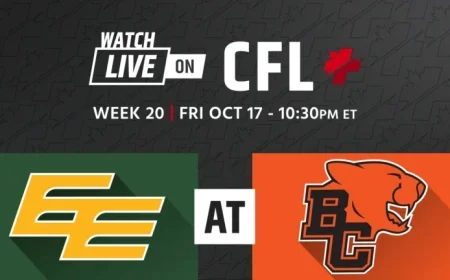 Edmonton Elks Face BC Lions in Week 20 Showdown