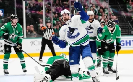 Canucks’ Power Play Shines in Victory Against Stars