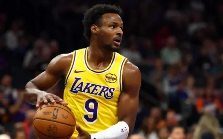 Bronny James Sidelined by Injury, Misses Lakers’ Preseason Finale