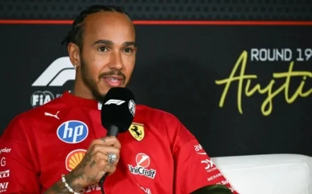 Horner to Ferrari Speculation Distracts Hamilton