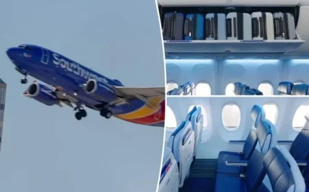 Southwest Unveils New Plane Cabins Featuring Spacious Seats and Extra Legroom