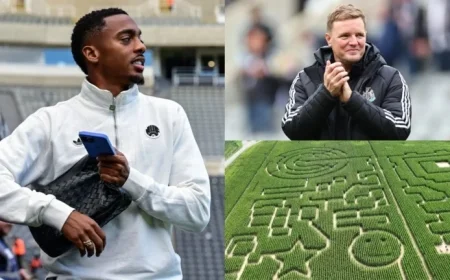 Eddie Howe Confirms Joe Willock Discussed Viral ‘Lost in Maze’ Joke