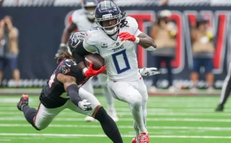 Ridley, Key to Miss Sunday’s Titans vs. Patriots Game