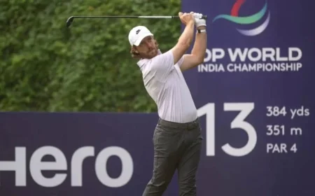 Round 3 Pairings Announced for 2025 DP World India Championship