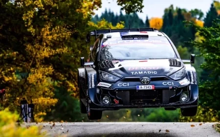 Ogier Defeats Rovanperä in Intense Toyota Battle