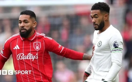 Premier League: Live Scores & Updates from Nottingham Forest vs Chelsea