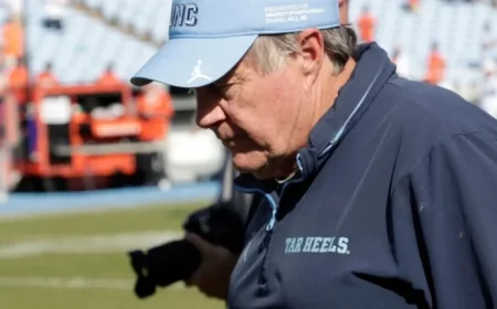 Belichick’s North Carolina Falls to Cal After Costly Late Fumble