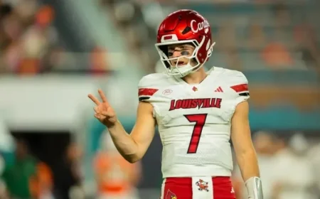 Louisville Stuns No. 2 Miami in ACC Football Showdown