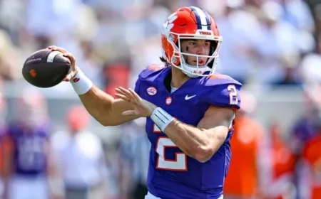 Clemson QB Klubnik’s Uncertainty Threatens Winning Streak