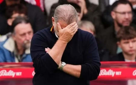 Pressure Mounts on Postecoglou at Forest After Chelsea Defeat