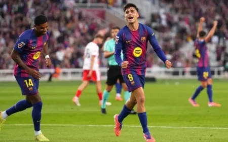 Pedri’s Magic Puts Barcelona Ahead Against Girona