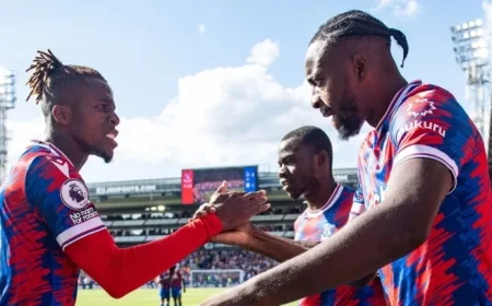 Wilfried Zaha Counters Jean-Philippe Mateta’s Comments in Ex-Crystal Palace Teammates’ Clash