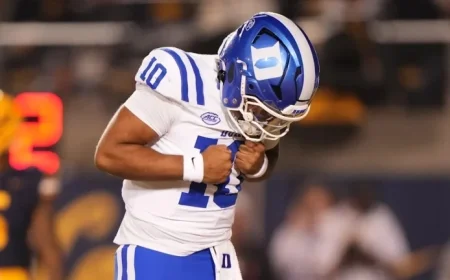 Darian Mensah’s Fumbled Handoff Dooms Blue Devils
