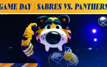Sabres Face Panthers in Exciting Game Day Showdown