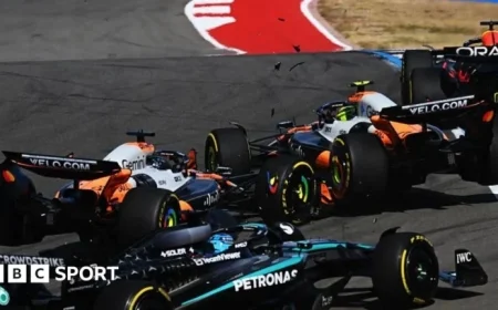 Max Verstappen Wins US Grand Prix Sprint After Norris-Piastri Collision