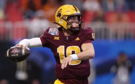 Sun Devils QB Leavitt Expected to Play Against Texas Tech