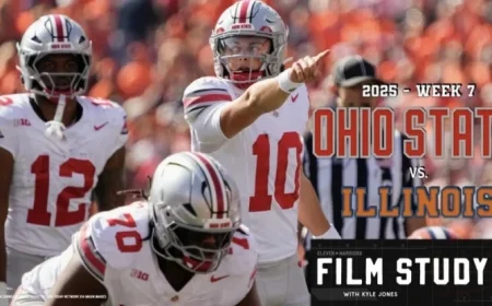 Julian Sayin Shines as Illinois Masterfully Exploits Ohio State Defense