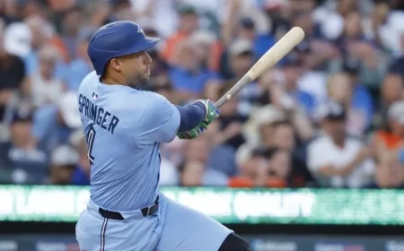 George Springer’s Right Knee Clear After HBP X-Ray