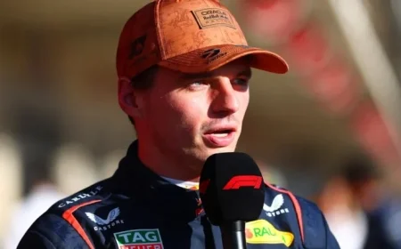 Max Verstappen Anticipates Tough McLaren Challenge at US Grand Prix Sprint