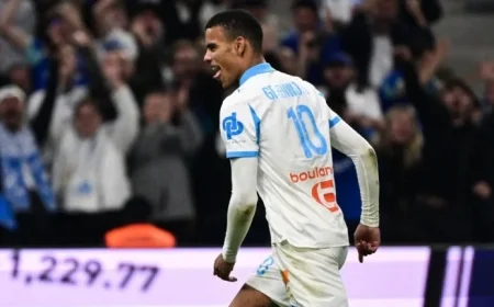 Greenwood Nets Four in Marseille’s Decisive 6-Goal Victory