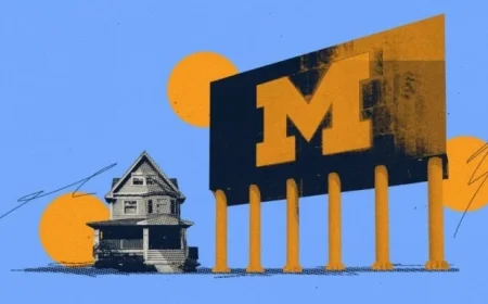 Living Near College Stadiums: Complex at Cal, Profitable at Michigan
