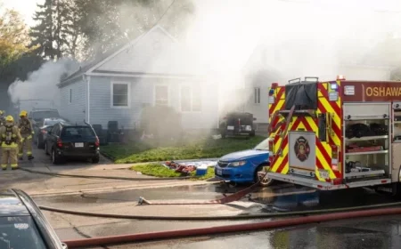 Child Dies, Two Injured in Oshawa Trailer Fire