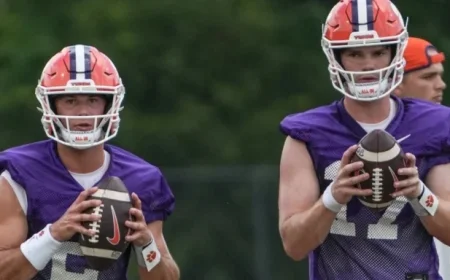 Clemson Names Starting QB Against SMU Following Cade Klubnik Injury Update