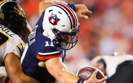 Auburn Defeated by No. 16 Missouri in Overtime Thriller