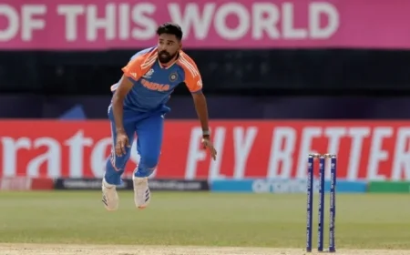 Mohammed Siraj Eyes Australia Triumph to Secure 2027 World Cup Spot